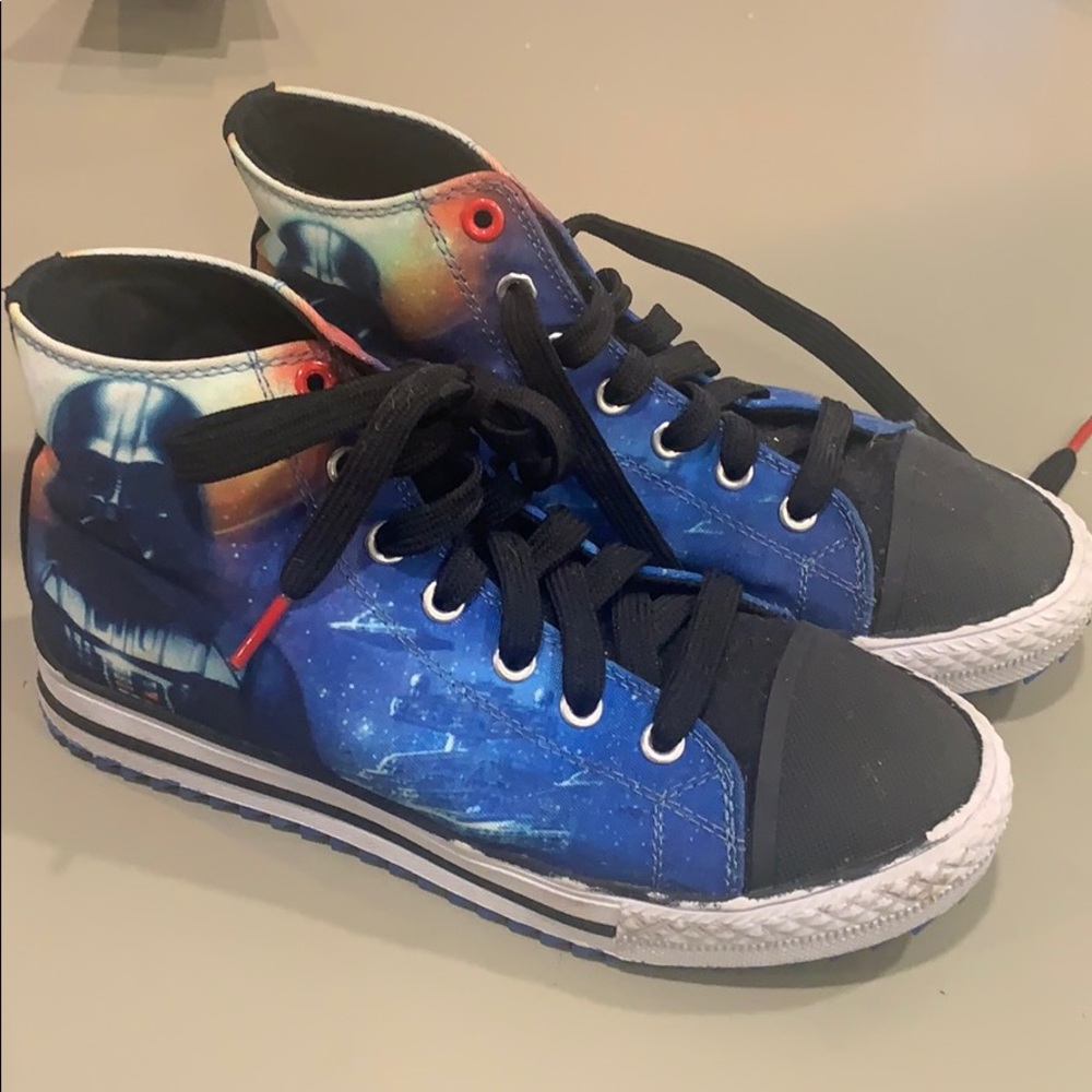 Youth size 3 Skechers - Star Wars design